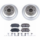 Power Stop 15-18 Chevrolet Colorado Front & Rear Z17 Evolution Geomet Coated Brake Kit