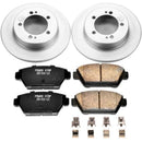 Power Stop 1993 Eagle Talon Front & Rear Z17 Evolution Geomet Coated Brake Kit