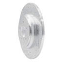 R1 00-05 Mercedes-Benz ML430 Rear Left Drilled & Slotted Silver Brake Rotor