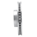 R1 89-93 Toyota Pickup Front Left Drilled & Slotted Silver Brake Rotor