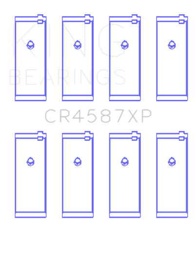 King Engine Bearings Nissan SR20DET (GTiR FWD) 16V Performance Rod Bearing Set - Size STD
