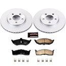 Power Stop 00-05 Dodge Neon Front & Rear Z17 Evolution Geomet Coated Brake Kit