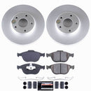 Power Stop 10-13 Ford Transit Connect Front Z23 Coated Brake Kit