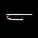 AlphaRex 25-26 Dodge Ram 1500 Luxx LED Proj Headlights -Black w/Activ Lit/ Seq Signal/Switchbk DRL