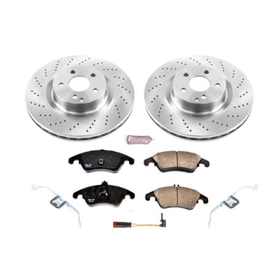Power Stop 12-15 Mercedes-Benz C250 Front & Rear Autospecialty Brake Kit