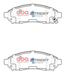 DBA 04-12 Nissan Pathfinder Street Series Front Brake Pads