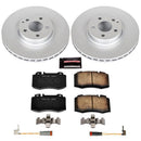 Power Stop 07-09 Mercedes-Benz E350 Front & Rear Z23 Evolution Sport Coated Brake Kit