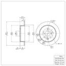 DFC GeoSPEC Coated Rotors - Plain
