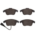 DFC 09-13 Volkswagen Tiguan Front 5000 Advanced Low Metallic Brake Pads