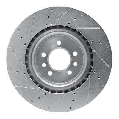 R1 06-16 Land Rover Range Rover Sport Front & Rear Drilled & Slotted Silver Brake Rotor Set