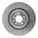 R1 06-16 Land Rover Range Rover Sport Front & Rear Drilled & Slotted Silver Brake Rotor Set