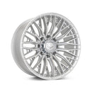 Vossen HFX-6 22x12 - 6x135 - ET-44 - Ultra Deep - 87.1 - Silver Polished Wheel