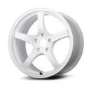 Gram Lights 57CR 15x8.0 +35 4x100 Ceramic White Wheel