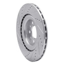 R1 17-25 Alfa Romeo Stelvio Rear Drill & Slot Silver Rotors