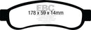 EBC S20 Brake Pad and Rotor Kit