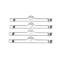 Edelbrock Chrome Hold Downs 4Pk