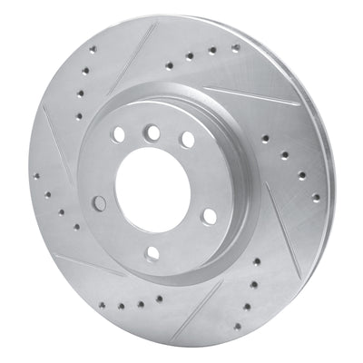 R1 95-02 BMW M3 Front & Rear Drilled & Slotted Silver Brake Rotor Set
