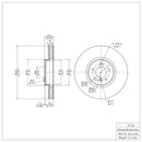 DFC GeoSPEC Coated Rotors - Plain