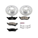 Power Stop 97-98 Dodge Dakota Front & Rear Z23 Evolution Sport Brake Kit