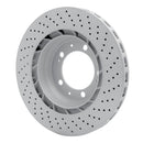 DFC 98-98 Porsche 911 Left Rear Drilled Hi-Carbon Alloy Geomet Coated Rotor