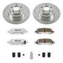 Power Stop 2001 Subaru Legacy Front & Rear Z26 Street Warrior Brake Kit