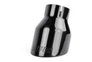APR Double-Walled 4in Slash-Cut Tips - Polished Diamond Black - Set of 2