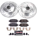 Power Stop 2018 Nissan Maxima Front & Rear Z23 Evolution Sport Brake Kit