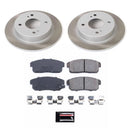 Power Stop 01-02 Infiniti G20 Front and Rear Semi-Coated Rotor Kit