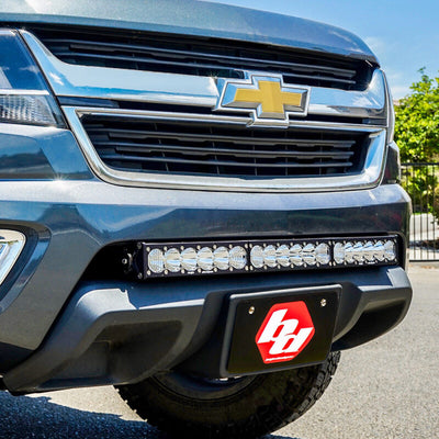Baja Designs OnX6+ 15-18 Chevrolet/GMC Colorado/Canyon 30in Lower Grille Kit Driving/Combo Clear