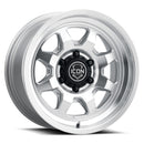 ICON Nuevo 17x8.5 / 6x5.5 / 25mm / 5.75in BS Silver Machined Wheel