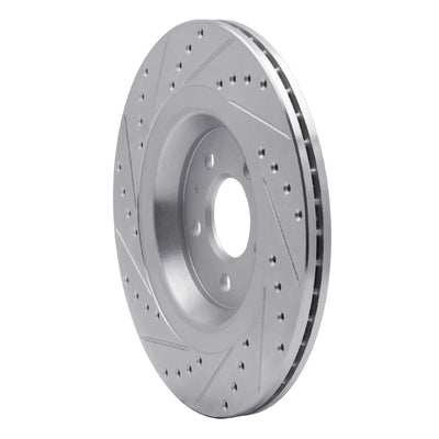 R1 12-20 Audi A6 Front & Rear Drilled & Slotted Silver Brake Rotor Set