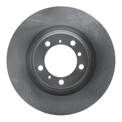 R1 07-16 Porsche Panamera Right Rear Drilled & Slotted Silver Brake Rotor