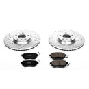 Power Stop 06-07 Nissan Murano Front Z23 Evolution Sport Brake Kit w/Calipers