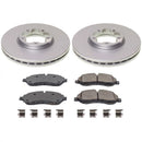 Power Stop 2020 Ford Transit-150 Front and Rear Z17 Coated Brake Kit