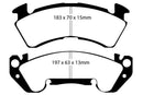 EBC S12 Brake Pad and Rotor Kit