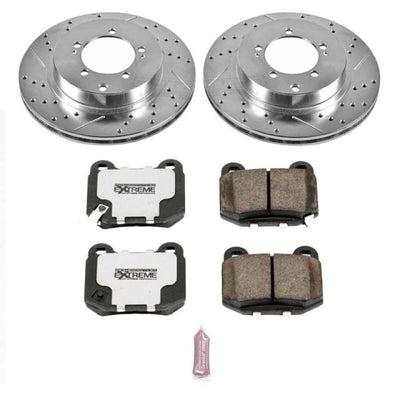 Power Stop 03-06 Mitsubishi Lancer Front & Rear Z26 Street Warrior Brake Kit