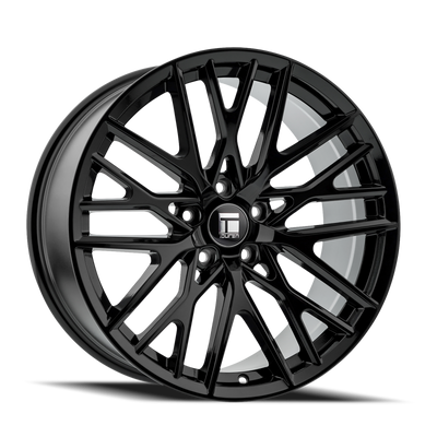 Touren 3291 TR91 19x8.5 / 5x114.3 BP / 35mm Offset / 72.6mm Hub Gloss Black Wheel