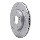 R1 11-26 Kia Soul Front Drill & Slot Silver Rotors