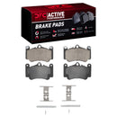 DFC 99-12 Porsche 911 Front Active Performance Pads and Hardware Kit