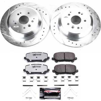 Power Stop 14-16 Acura MDX Front and Rear Z36 Truck & Tow Kit w/Cals