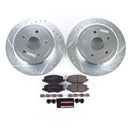 Power Stop 07-17 Jeep Wrangler Front & Rear Z23 Evolution Sport Brake Kit