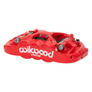 Wilwood XRS6R 1.38/1.12/1.12 1.10 Rotor L/H Caliper - Red