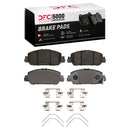 DFC 13-17 Honda Accord Front & Rear Geospec Rotors with 5000 Advanced Brake Pads w/Hardware
