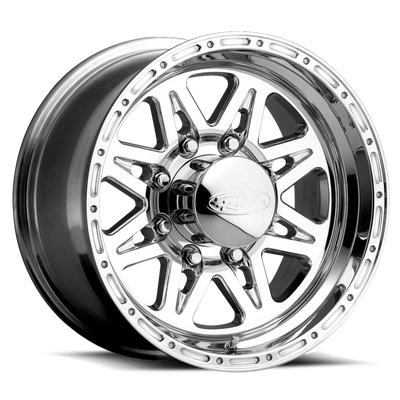 Raceline 888 Renegade 17x9in / 8x165.1 BP / -12mm Offset / 130.81mm Bore - Polished Wheel
