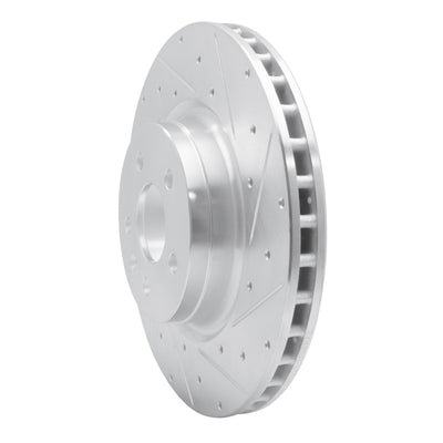R1 12-21 Tesla X Front & Rear Drilled & Slotted Silver Brake Rotor Set