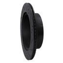 R1 01-06 Lexus LS430 Rear Left Drilled & Slotted Black Brake Rotor