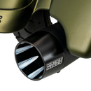 Vance & Hines 17-23 Harley Touring Models Blackbird 450 Slip-Ons - Black Contrast Finish End Caps