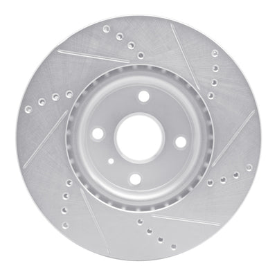 R1 2017 Mazda MX-5 Miata Club Silver Performance Drilled/Slotted Rotors w/ Ceramic Pads - F/R