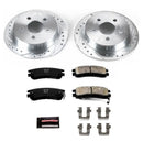 Power Stop 99-04 Oldsmobile Alero Front & Rear Z23 Evolution Sport Brake Kit w/Calipers