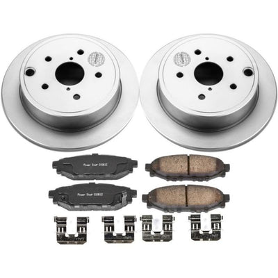Power Stop 15-19 Subaru WRX Front & Rear Z17 Evolution Geomet Coated Brake Kit